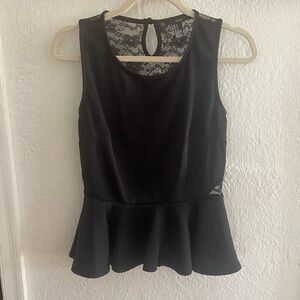 Women’s Dressy Black Top